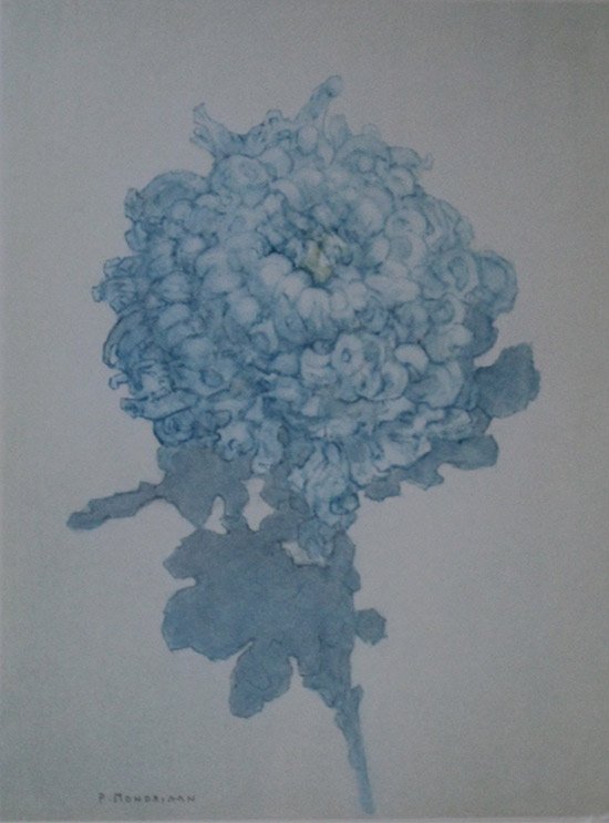Piet Mondriaan | Blue Chrysanthemum